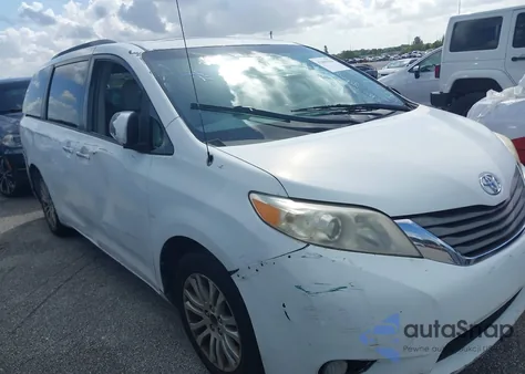2014 Toyota Sienna Xle V6 8 Passenger из США, поврежденный, VIN 5TDYK3DC4ES414728